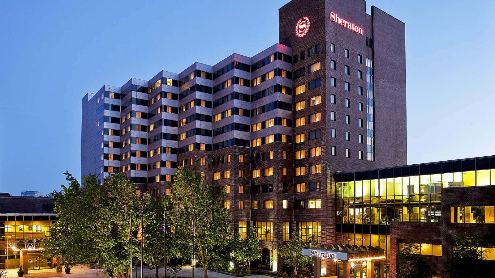 Sheraton Baltimore North Hotel Towson Exterior photo